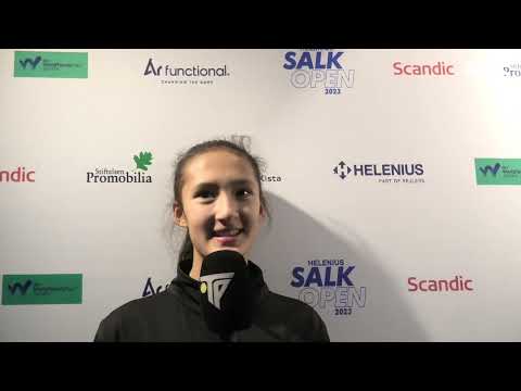 Lea Nilsson: ”Gäller att alltid vara väl förberedd i Salk Open”