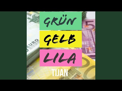 Grün Gelb Lila