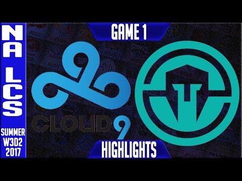 Immortals vs Cloud 9 Highlights Game 1 | NA LCS Week 3 Summer 2017 | IMT vs C9