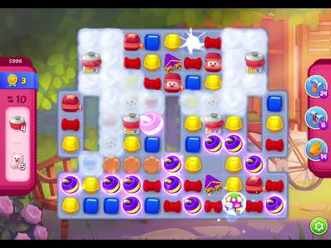 HomeScapes Level 5996 no boosters (21 moves)