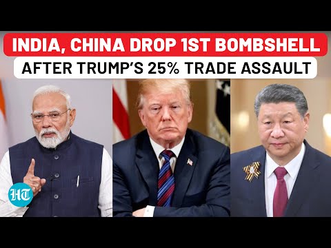 Trump's Russia Tantrums Backfire? India & China Issue Firm 1st Response As US' Tariff War Erupts