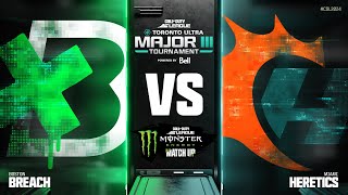 @MiamiHeretics vs @BOSBreach | Major III Qualifiers Monster Matchup | Week 1 Day 2