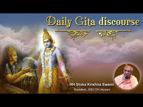 Daily Gita Discourse | HH Stoka Krishna Swami | BG 12.01-12.04 | 02-01-2021