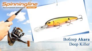 Воблер akara deep jeck 90f