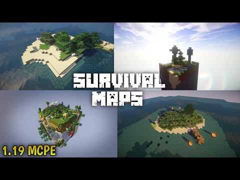 THE ILLEGAL EMPIRE - Survival Island Map For Minecraft Pocket Edition | One Tree Small Island Map For Mcpe