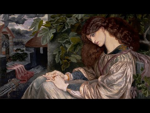 La Pia de' Tolomei by Dante Gabriel Rossetti