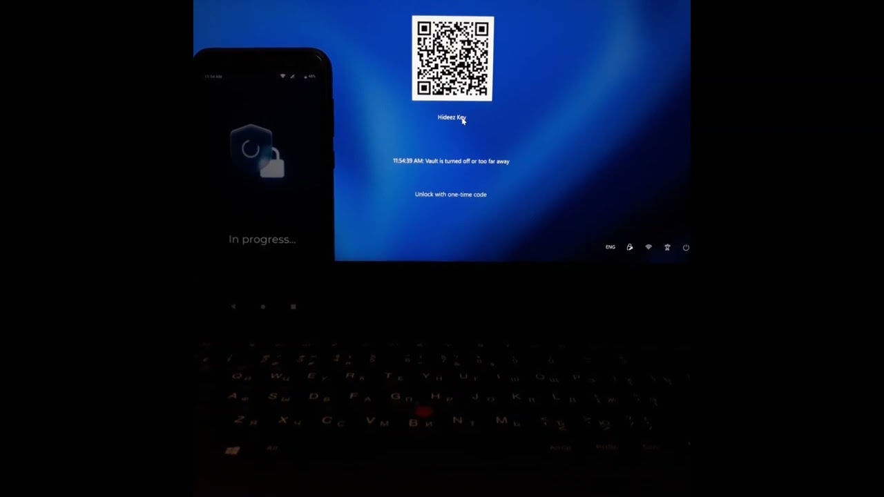 Hideez Authenticator: Passwordless Logon (Demo)