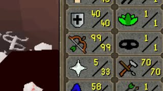 F2P UIM - Loot from 99 ranged (54k ankous)