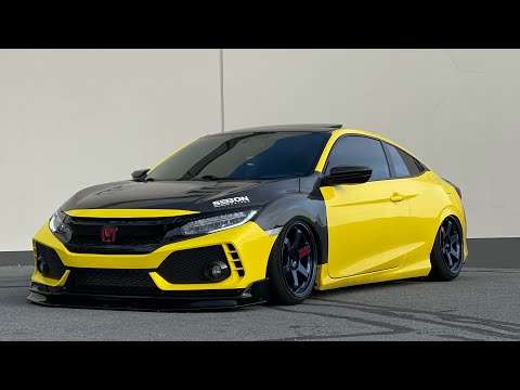 Type r front bumper conversion for 10th gen civic‼