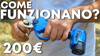 Ho COMPRATO delle FORBICI a BATTERIA