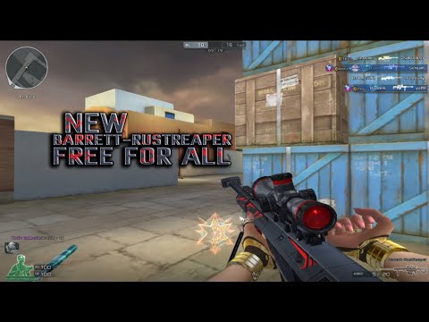 Crossfire West | *NEW* Barrett-Rustreaper Free For All Game played