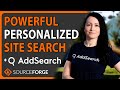 Powerful Personalized Site Search AddSearch SourceForge Podcast Ep 51
