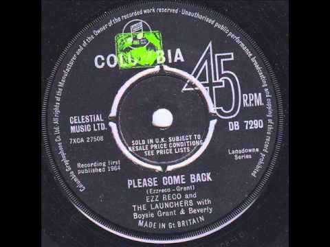 Ezz Reco and the Launchers - Please come Back  1964  45 rpm