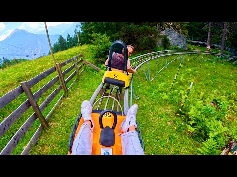 The World's Longest Alpine Mountain Coaster Ride | 🇦🇹 Hoch-Imst
