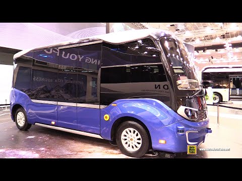 2020 Golden Dragon Astar Autonomous Driving Bus Walkaround - Exterior Interior Tour