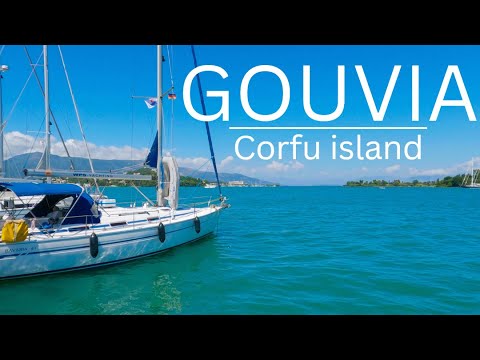 Visiting Gouvia Town Resort Beautiful Gouvia Beach And D-Marin Gouvia Marina 4K | Greece