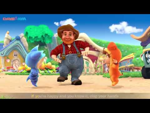 If You’re Happy and You Know It | THE BEST Nursery Rhymes from Dave and Ava