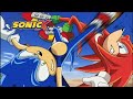 Sonic And Knuckles Fight While Eggman Tries To Steal Chaos Emerald Sonic X