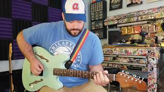 Blink 182 - Man Overboard (Guitar Playthrough w/ Starcaster)