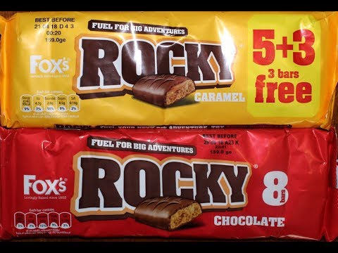 Fox’s Rocky Biscuit Bar Caramel & Chocolate Review