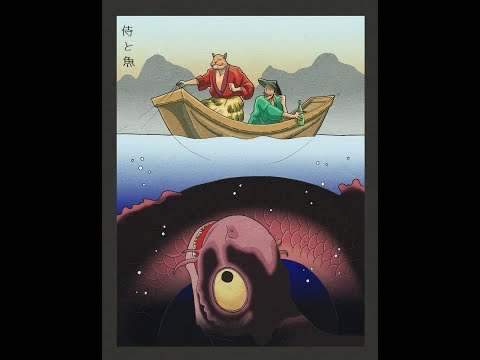 Speed painting: Samurai vs. Fish
