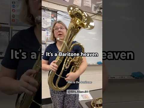 Baritone Players, what was it like? #banddirector #band #baritone #frenchhorn #oboe #bandkids #flute