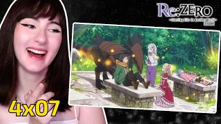REACT RE:ZERO 4x07 - Eu Saí da Loja de Conveniência e Fui Parar no Mundo das Maravilhas