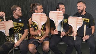 The Undisputed ERA live NXT TakeOver: Brooklyn 4 interview: WWE Now video