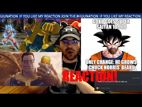 Goku vs Thanos - Fan Animation - Dragon Ball Super and Avengers Crossover reaction