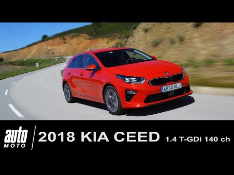 2018 KIA CEED 1.4 T-GDi 140 ch ESSAI Auto-Moto.com