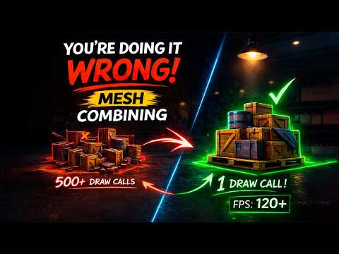 Unity Optimization: Complete Mesh Combining Tutorial (2026)