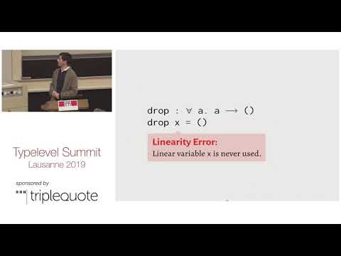 Taking Resources to the Type Level – Vilem-Benjamin Liepelt