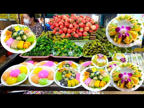 Orussey Market Phnom Penh in The Morning | Cambodia Wet Market