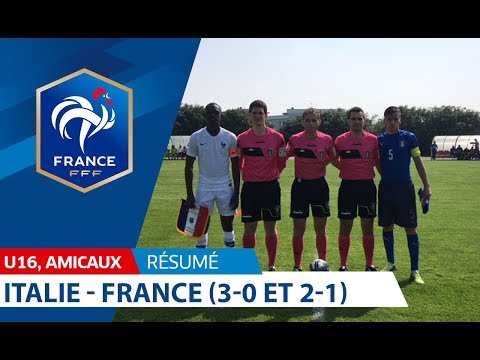 U16, Amicaux : Italie - France (3-0 et 2-1), le résumé