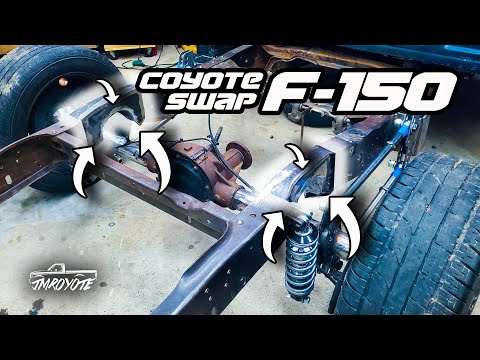How we C-Notch our Coyote Swap F150 Frame on a Budget!