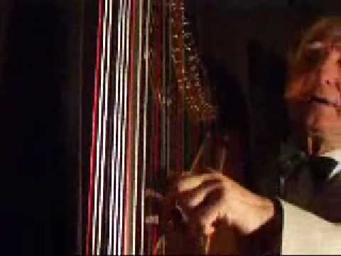 David Watkins tries out the new Pilgrim Malvern harp