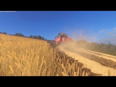 OKEFIELD HARVESTING RYE|Farming Simulator 2017