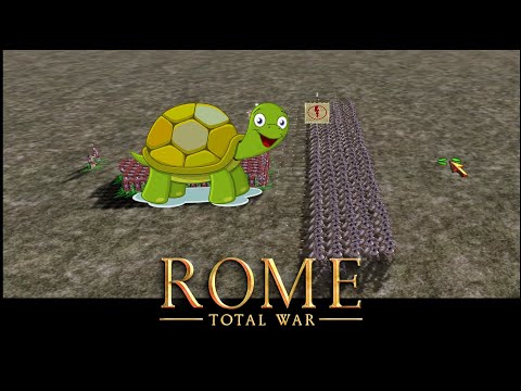 Can a Roman Testudo Push through Phalanx in Rome: Total War? Part 2