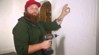 How to Install Picture Hooks for Plaster Walls : Plaster Walls