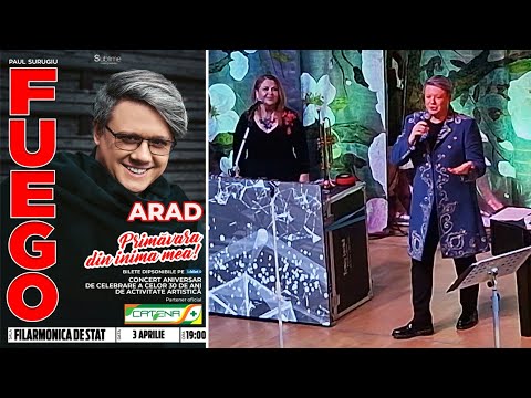 FUEGO - Arad, 3.04.2024  ||  secvențe concert aniversar 30 de ani - "Primăvara din inima mea"