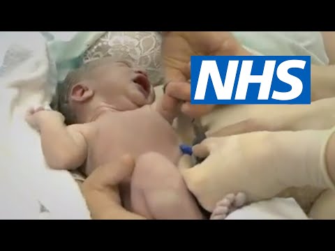 What are the first things that will happen once my baby is born? | NHS