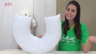 Almofada para Amamentação Dengo Branco | Ref: 47391