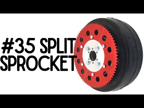 #35 Split Sprocket | Quick Change Sprockets