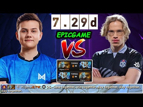 Nigma.ILTW Phantom Lancer vs OG.Topson Zeus - Nigma vs OG Pub Game Dota 2
