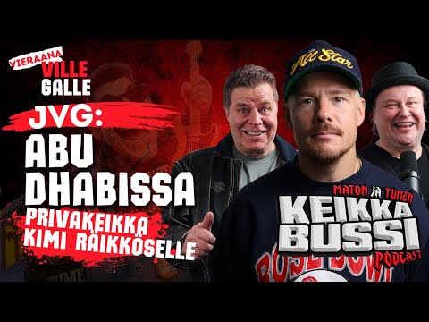 JVG:n VilleGalle paljastaa hurjimmat keikkamatkat