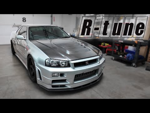 Nissan R Tune hood install - Not Full Z Tune - 65100-RSR45