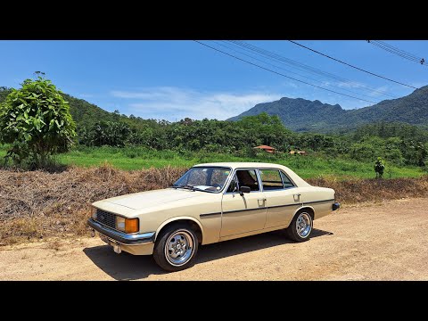 Raríssimo Chevrolet Opala 1982 com câmbio 3 marchas na coluna, pode ser seu!
