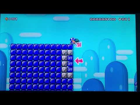 Mario Maker 2 Speedrun #7 20 second on/off speedrun