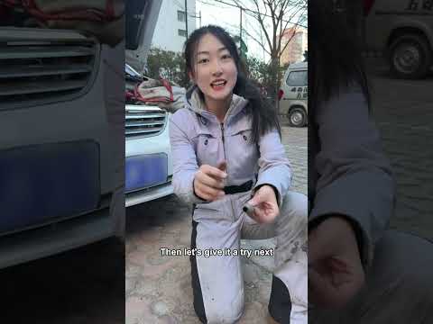 Simple car repair series - cleaning the crankshaft forced ventilation valve#tips #cars#car#carskills