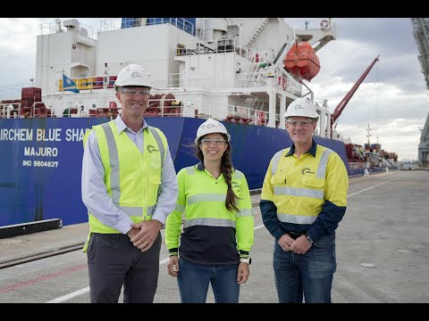 The CBH Group receives its first shipment of liquid fertiliser_short version